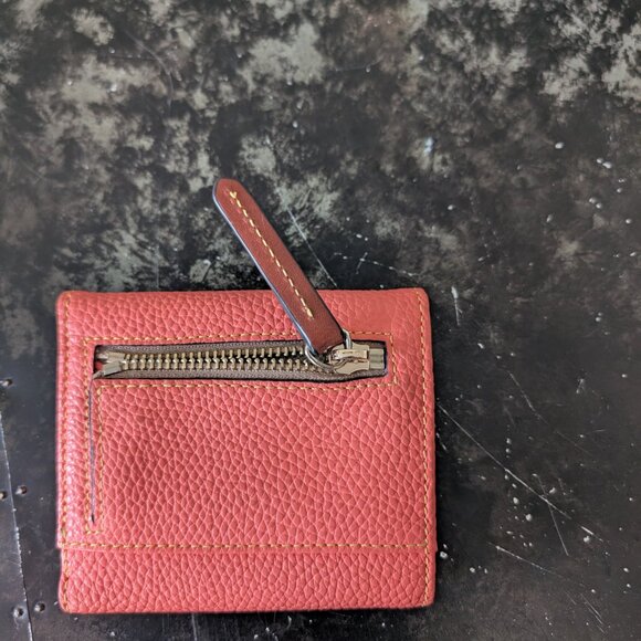 Dooney and Bourke Pebble Grain Flap Wallet - Picture 6 of 7